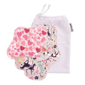 T-TOMI Probierpaket Hearts + Waschbeutel