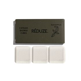 RÉDUZE Duschwürfel Eukalyptus & Minze | 3er Set zum Stressabbau & Entspannung