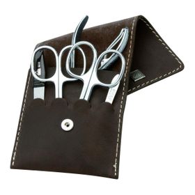 Erbe, Druckknopf-Etui Mountain Bear, vernickelt