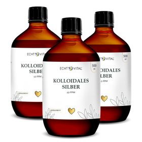 Echt Vital Kolloidales Silber 10 ppm