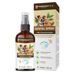 Veddelholzer Probiotisches Dentalspray Set für Hunde & Katzen