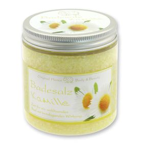 Florex Badesalz Badezusatz Kamille im Glas