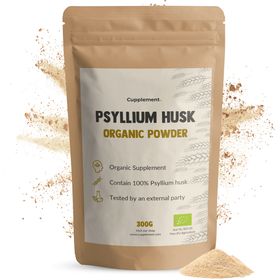 Cupplement® - Flohsamenschalen (Psyllium Husk) pulver Bio