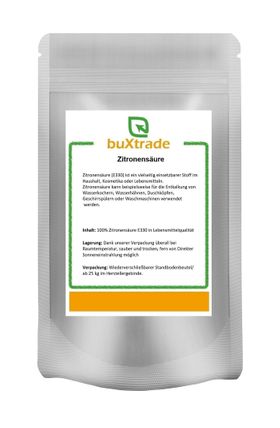 buXtrade Zitronensäure