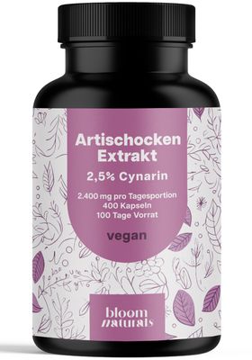 Bloom Naturals Artischockenextrakt Kapseln