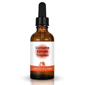 natürlich lang leben Curcuma Extrakt Tropfen vegan