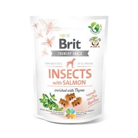 Brit Care Dog - Crunchy Cracker - Insects with Salmon enriched with Thyme