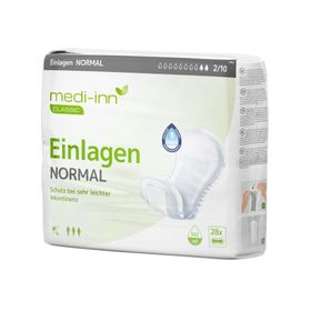 Medi-Inn Inkontinenz-Einlagen NORMAL, 2 Tropfen