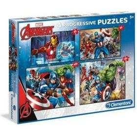 Clementoni 20+60+100+180Pcs Puzzle Avengers7722 X6