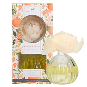 Greenleaf Flower Diffuser Orange & Honey mit Blume als Duftträger