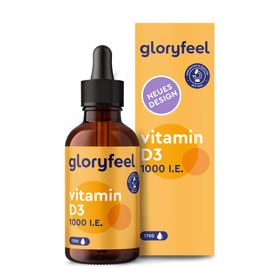 gloryfeel® Vitamin D3 1.000 I.E. Tropfen