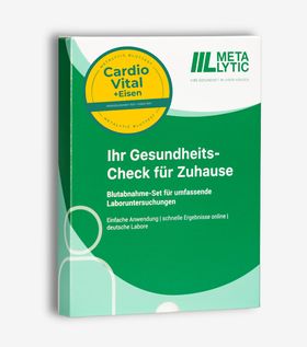 MetaLytic - CardioVital: Cholesterin & Herzgesundheit Test + Eisen Test