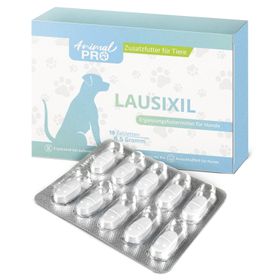 LAUSIXIL für Hunde | Haut & Fell Tabletten | für äußere Einflüsse mit Wermutkraut Extrakt