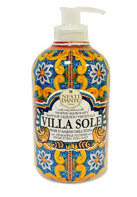 Villa Sole Fiori D' Ananas Dell'Etna Liquit Soap
