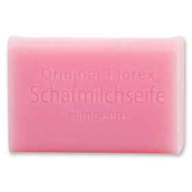 Florex - Schafmilchseife eckig Himbeere