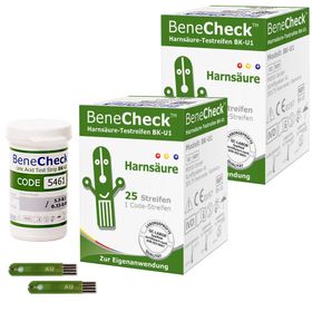 BeneCheck Harnsäure-Teststreifen