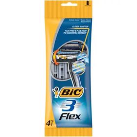 BIC 3 Flex Rasierer Set Männer, Für empfindliche Haut