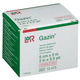 Gazin® Tamponadebinden steril 5 cm x 5 m