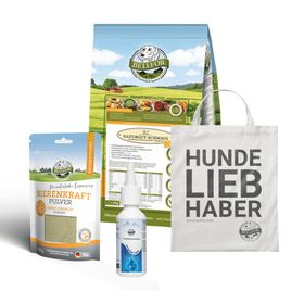 Bellfor Ohrenpflege-Sparset für große Hunderassen mit Futtermittelallergie