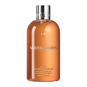 Molton Brown, Sunlit Clementine & Vetiver Bade & Duschgel