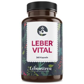 Lebenstreu Leber Komplex mit Mariendistel, Artischocke, Löwenzahn und Cholin