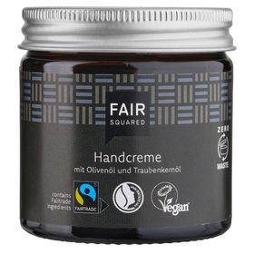 FAIR SQUARED Handcreme mit Oliven- und Traubenkernöl