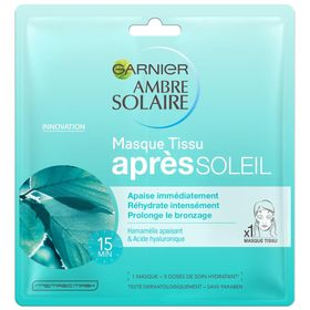 GARNIER Ambre Solaire aftersun Tuchmaske