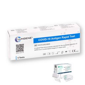 Clungene Covid-19 Corona Antigen Schnelltest 5er Pack | GRATIS parahealth Tests