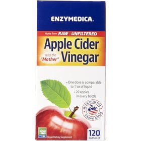 Enzymedica, Apple Cider Vinegar, Kapseln
