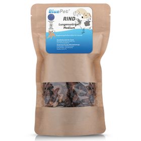 BluePet Lungenwürfel Rind, Rinderlungenwürfel, Snack für Hunde, Leckerli, Hundesnack, Hundeleckerli