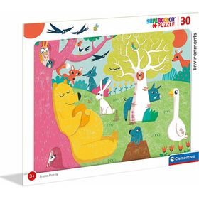 clementoni Puzzle Leben im Wald 30 Teile