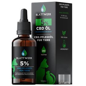 CBD Öl für Hunde und Katzen - Blattwerk360