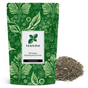 tea4me BIO Singell Second Flush Schwarztee aus Darjeeling