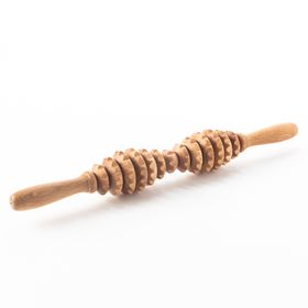 tuuli Anti Cellulite Massagegerät Massageroller Roller Maderotherapie aus Holz