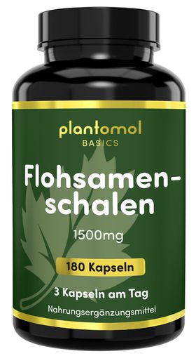 plantomol® Basics - Flohsamenschalen Kapseln