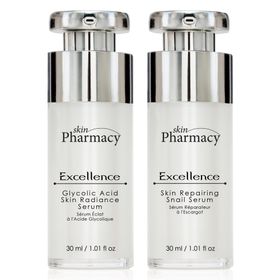 skinPharmacy Anti-Aging Excellence Glykol-Säure-Serum & Hautreparierendes Schnecken-Serum Set