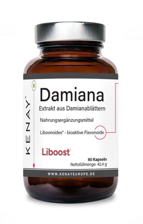 Damiana | Extrakt aus Damianablättern | Nahrungsergänzungsmittel | KENAY®