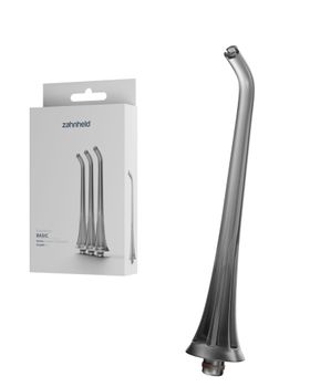 Zahnheld Ersatzdüsen Basic schwarz (3 Stück) - für saubere Zahnzwischenräume