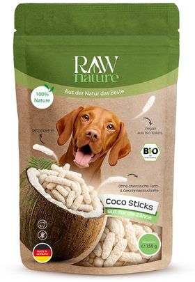 RAW Nature Kokos-Sticks Hundesnack