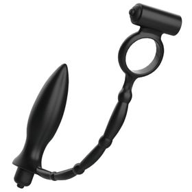 Addicted toys anal plug with vibratory ring