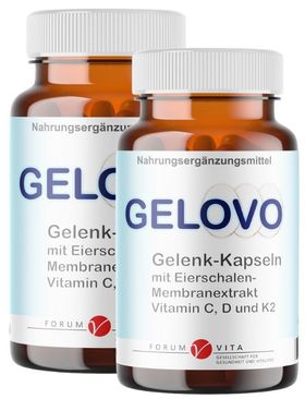 Gelenkkapseln mit 300mg Ovomet® - Kollagen & Hyaluronsäure | GELOVO