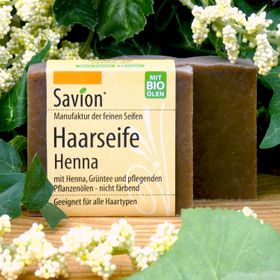 Savion Haarseife Henna für alle Haartypen geeignet
