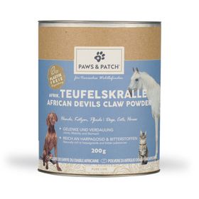 PAWS&PATCH Teufelskralle Pulver für Hunde, Katzen & Pferde