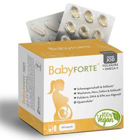 BabyFORTE® Folsäure + Omega-3 OHNE JOD