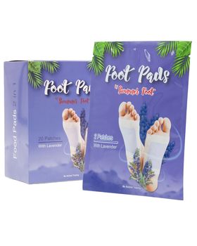 Summer Foot - Fußpads mit Lavendelöl (für 10 Anwendungen)