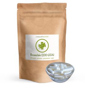 vitalundfitmit100® Bromelain Kapseln (1200 GDU)