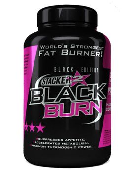 Stacker2 Black Burn Fatburner  Kapsel