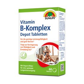 SUNLIFE® Vitamin B-Komplex Depot Tabletten