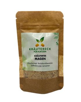 Kräutereck Kräutertee Katze – Magen | mit Eibischwurzel, Süßholz & Leinsamen