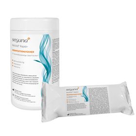 SEGUNA Medizid Rapid+, 150 Tücher plus 1 Nachfüllpackung